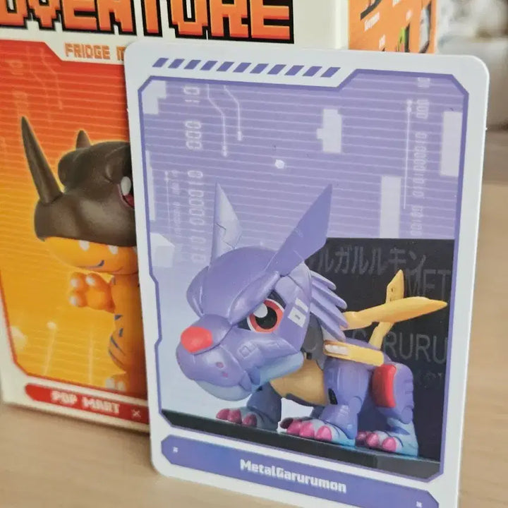 [BUNJANG] Digimon Pop Mart MegalGraymon Card (Sealed) / 디지몬 팝마트 메탈가루몬 판매
