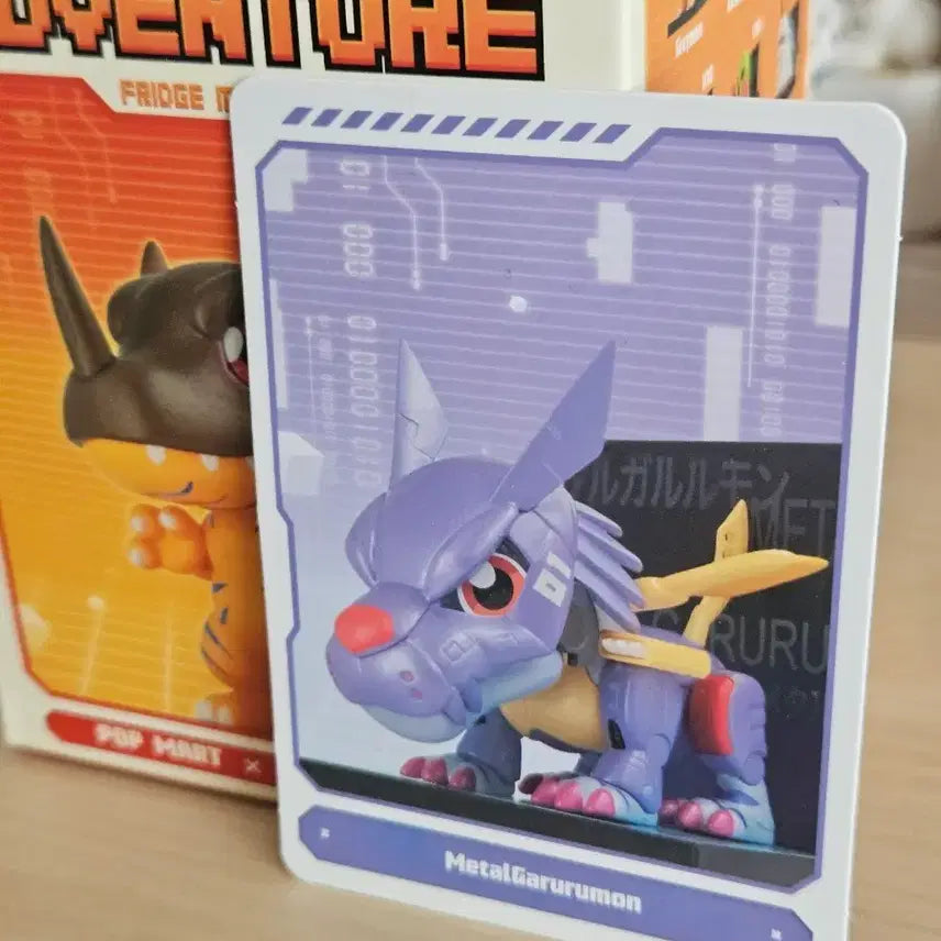 [BUNJANG] Digimon Pop Mart MegalGraymon Card (Sealed) / 디지몬 팝마트 메탈가루몬 판매