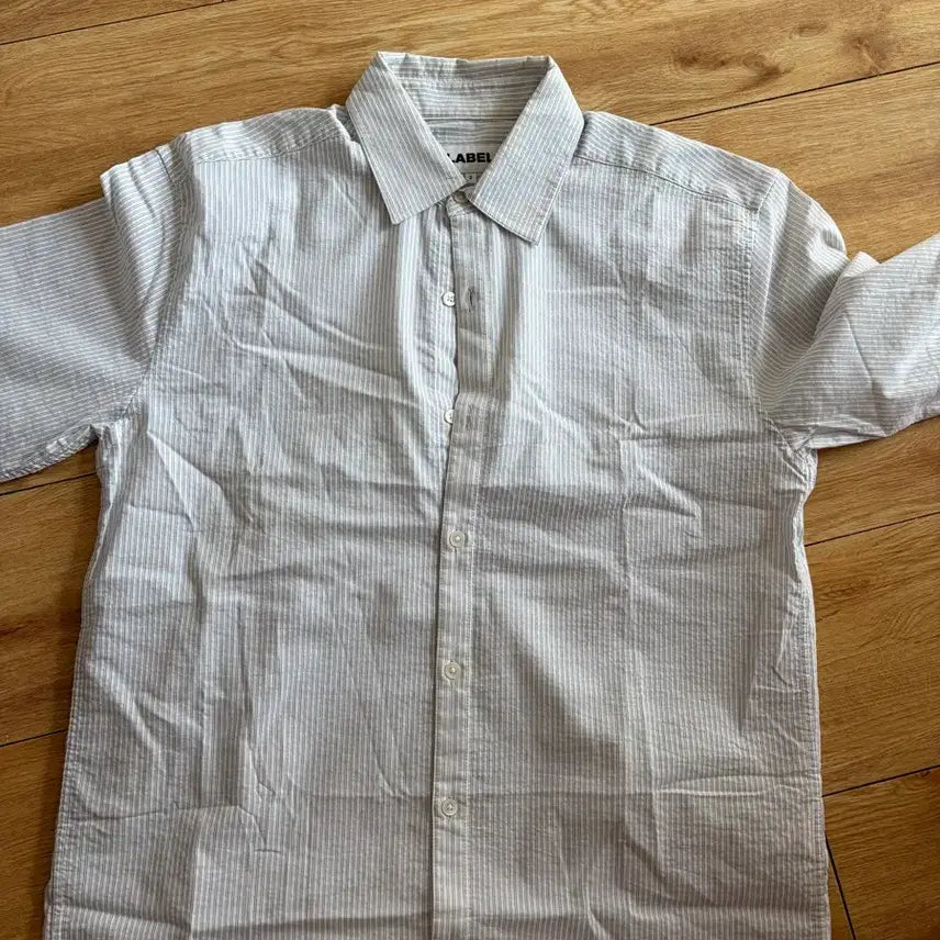 [SOLD OUT] 라벨아카이브 롤업 스트라이프 반팔 셔츠 2사이즈