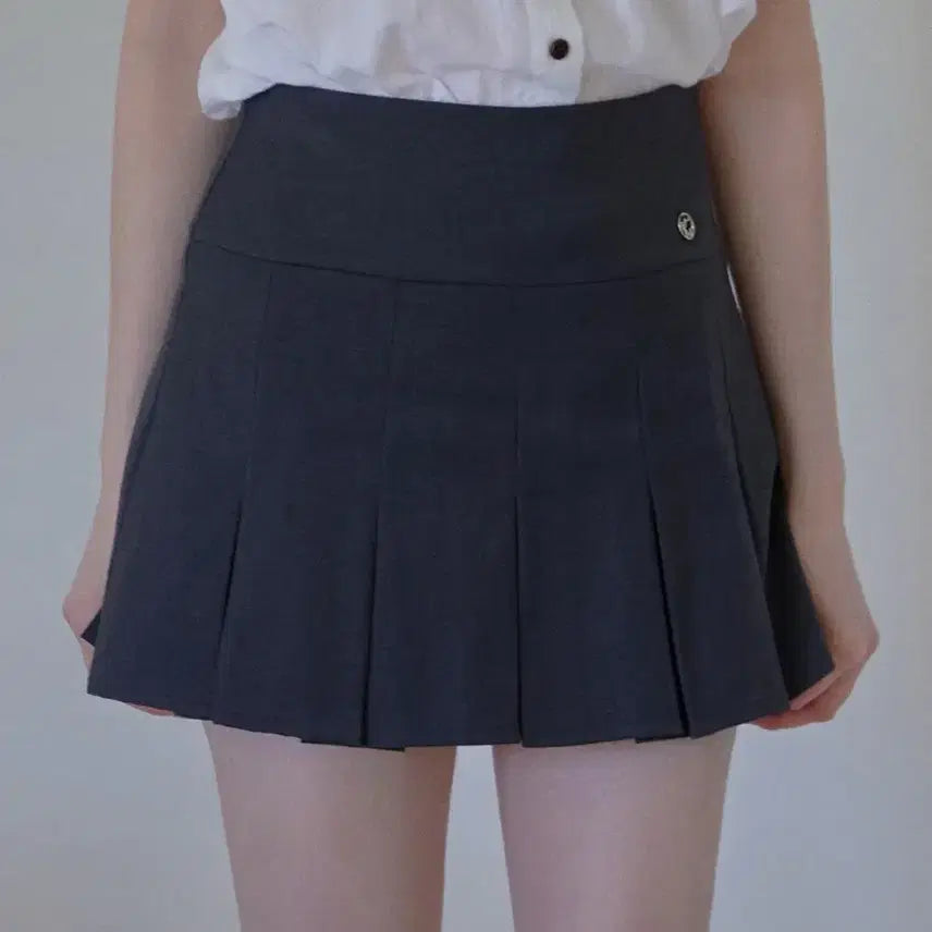 [BUNJANG] Letter From Moon Pleated Mini Skirt Size S / 레터프롬문 플리츠 미니 스커트 S사이즈