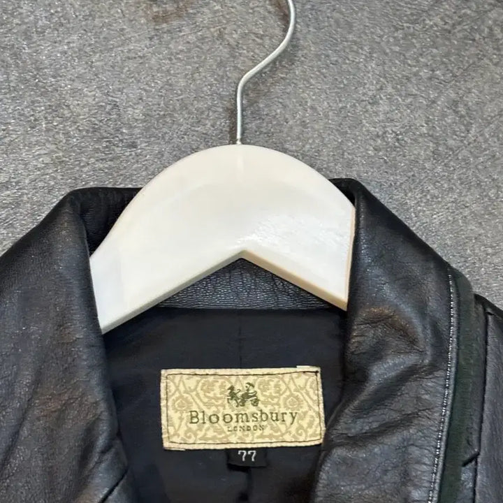 [BUNJANG] Bloomsbury Black Lambskin Leather Jacket / Bloomsbury 블랙 양가죽 자켓