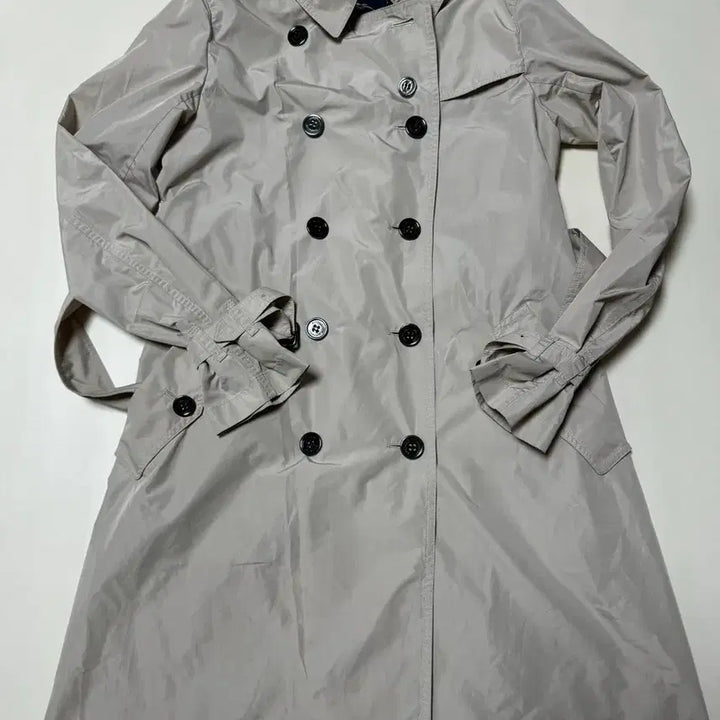 [BUNJANG] Burberry Double-Breasted Windbreaker Trench Coat / (상태AA) 버버리 춘추하계 레인코트/바람막이 트렌치코트44-55