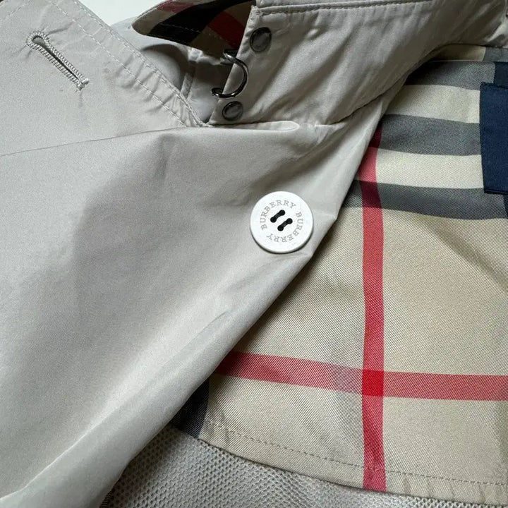 [BUNJANG] Burberry Double-Breasted Windbreaker Trench Coat / (상태AA) 버버리 춘추하계 레인코트/바람막이 트렌치코트44-55