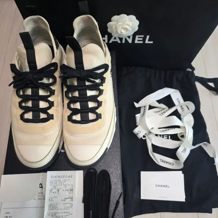 [SOLD OUT] [42]샤넬 믹스드파이버 금장 아이보리 풀구성