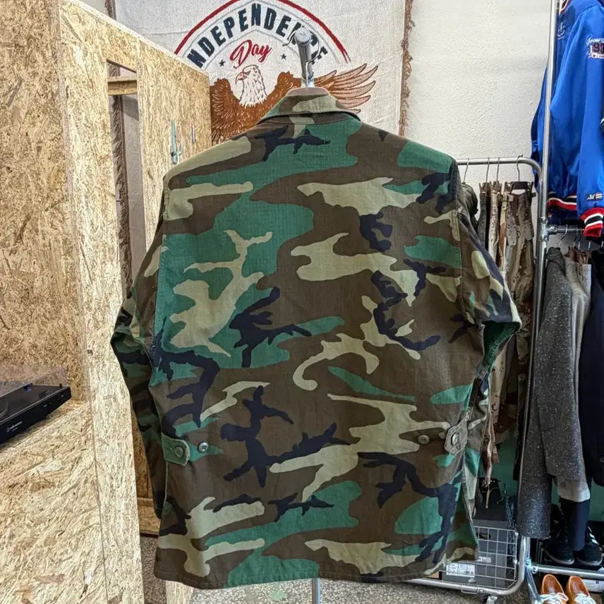 [SOLD OUT] US ARMY 립스탑 우드랜드 퍼티그 자켓
