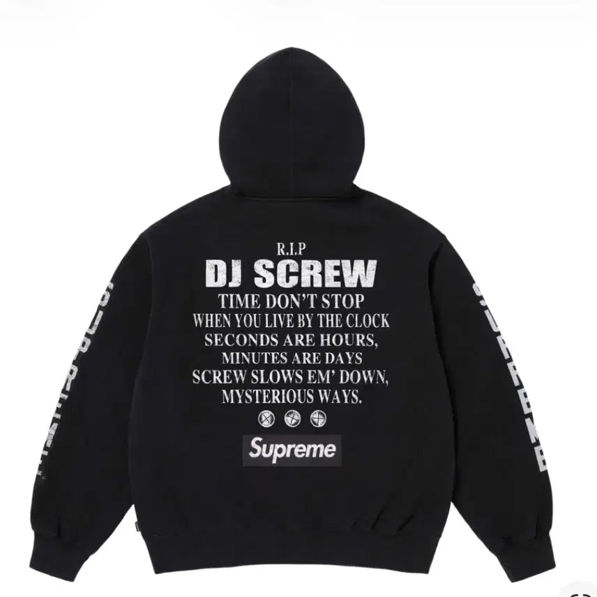 [BUNJANG] Supreme x DJ Screw Collaboration Apparel [M] / 26ss 슈프림xDJ 스크류 콜라보 의류 제품 [M]