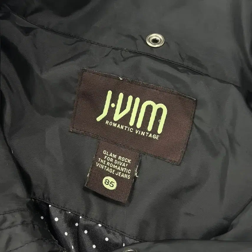 [BUNJANG] J.M. Black Lightweight Spring Windbreaker Jacket / j.m. 블랙 얇고 예쁜 여자85 봄 바람막이