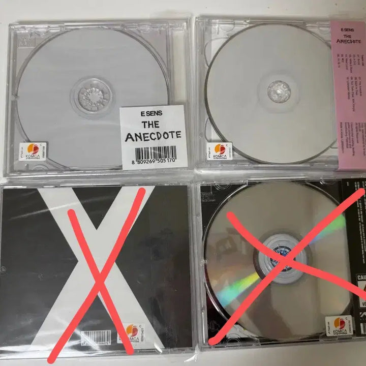 [BUNJANG] E SENS, XXX, &amp; 랍온어비트 CD Bundle / 이센스 에넥도트cd