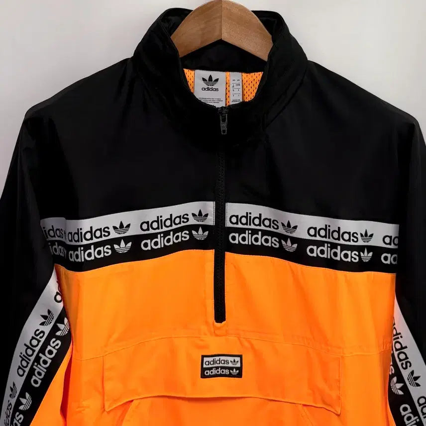 [SOLD OUT] 아디다스 네온 오버핏 아노락 바람막이 (M / 95~ 100 추천)