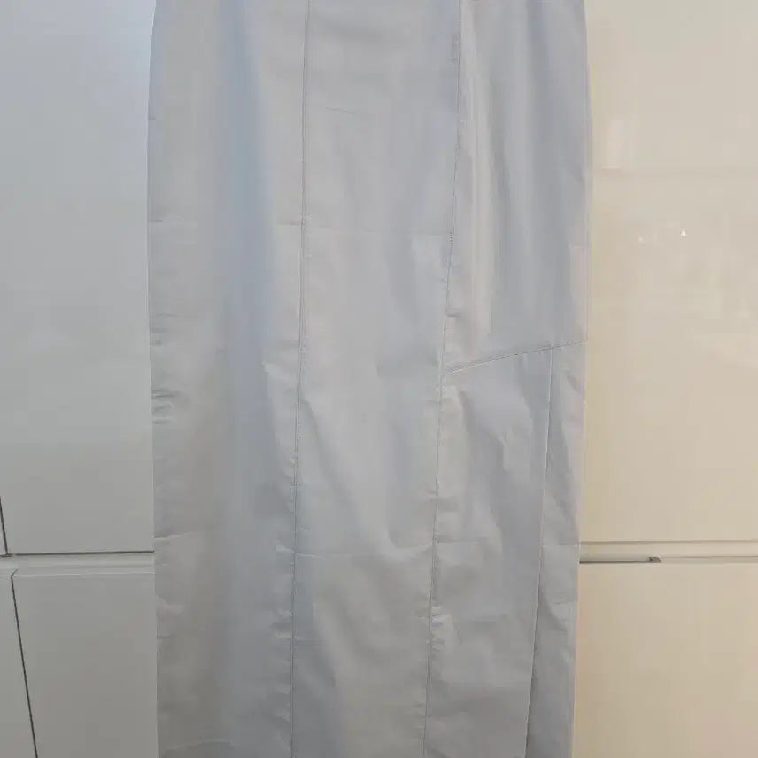 [BUNJANG] Light Gray Long Skirt / 연회색 롱 스커트