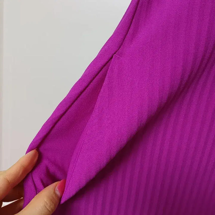 [BUNJANG] COS Pleated Long Dress M / 코스COS 플리츠주름롱원피스 M 66~77