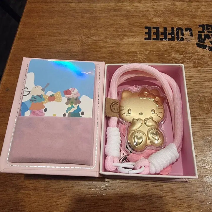 [BUNJANG] Hello Kitty Gold Keyring Set / 헬로키티 골드키링 세트