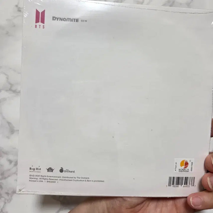 [SOLD OUT] CD)방탄소년단 Dynamite 다이너마이트 앨범