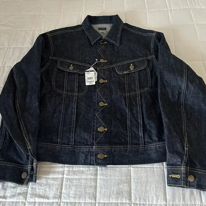 [BUNJANG] Kapital Westerner Denim Jacket Regular Size 44 / 캐피탈(Kapital) 웨스터너 데님자켓 레귤러 44사이즈