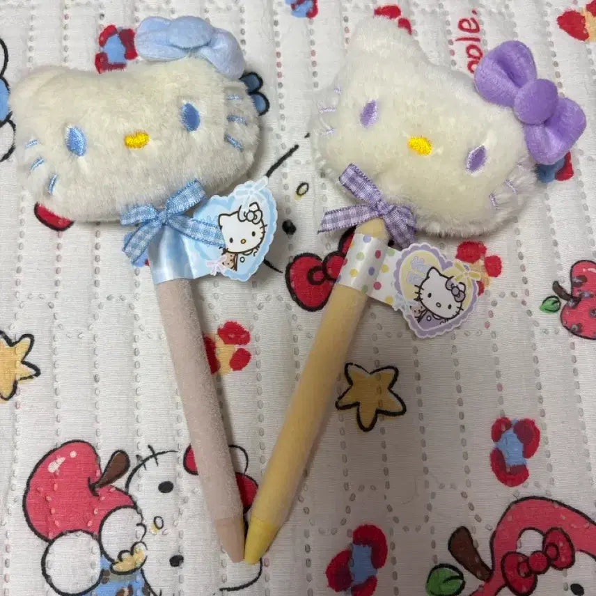 [BUNJANG] Hello Kitty Plush Ballpoint Pen / 헬로키티 봉제인형 볼펜
