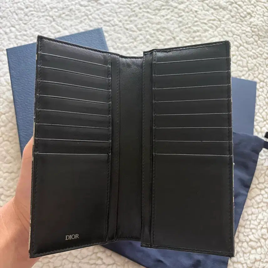 [BUNJANG] Dior Oblique Vertical Long Wallet / ( 당일발송 ) 디올 오블리크 버티컬 장지갑