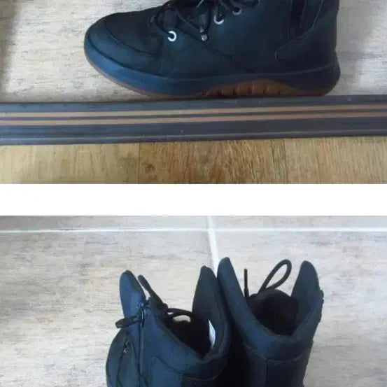 [BUNJANG] Timberland Black Leather Boots / 팀버랜드 검정색 가죽 워커 270미리