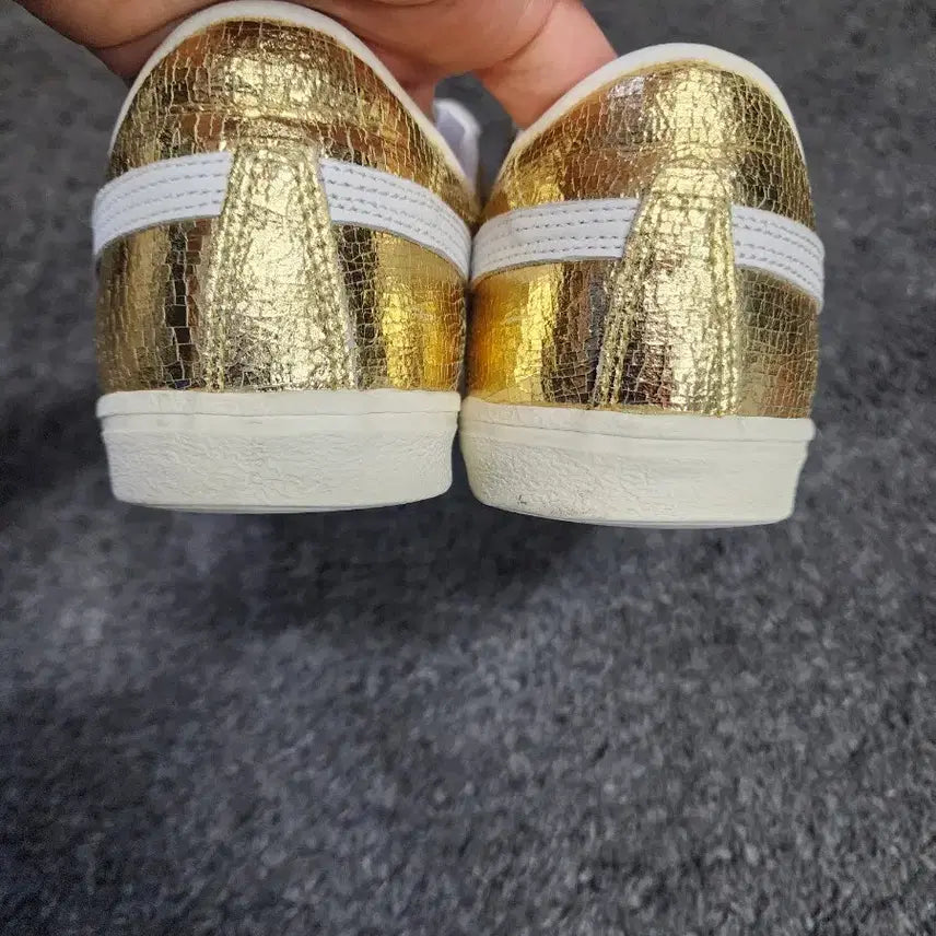 [BUNJANG] Onitsuka Tiger Fabre Gold Sneakers / 오니츠카타이거 골드 파브레 260사이즈