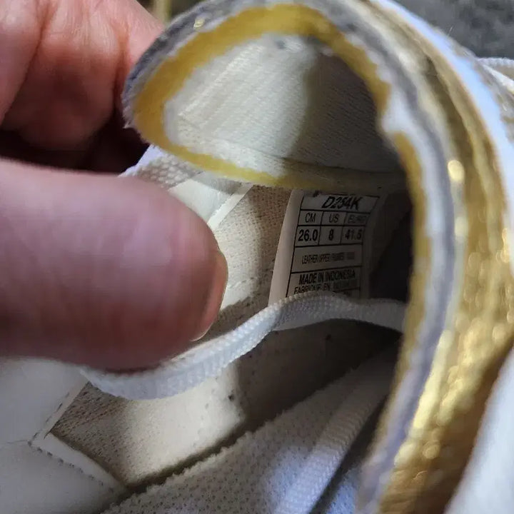 [BUNJANG] Onitsuka Tiger Fabre Gold Sneakers / 오니츠카타이거 골드 파브레 260사이즈