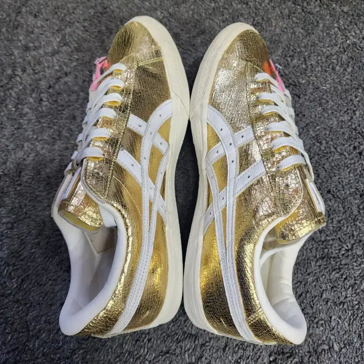 [BUNJANG] Onitsuka Tiger Fabre Gold Sneakers / 오니츠카타이거 골드 파브레 260사이즈