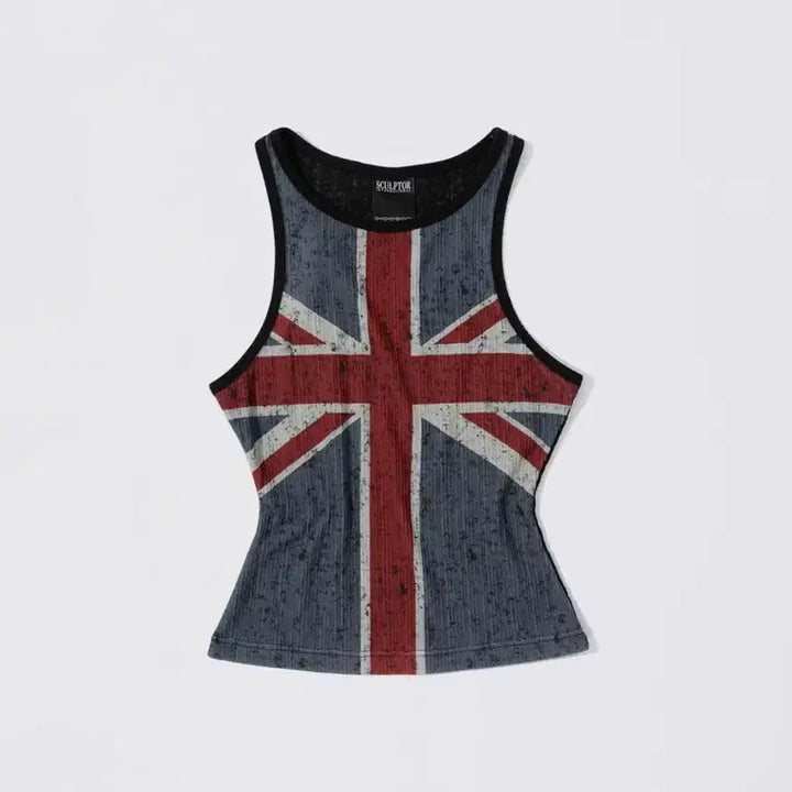 [BUNJANG] Sculptor UK Printing Tank Top / 스컬프터 uk 프린팅 탱크탑(공홈 품절)/ 키오프 나띠 착용