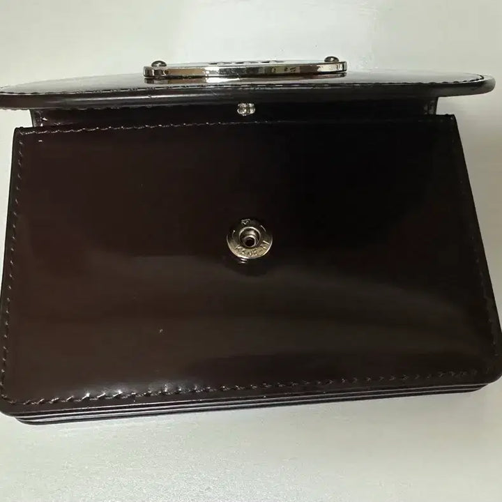 [BUNJANG] EIE Wallet Card Holder Dark Chocolate / <이이에> 비비 월렛 카드지갑 다크초콜릿