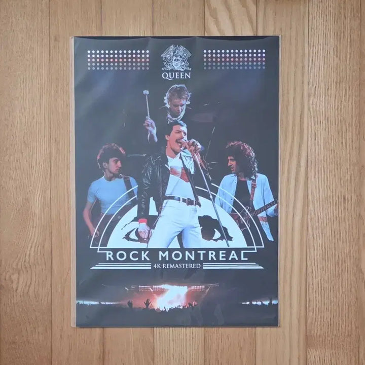 [SOLD OUT] 퀸 락 몬트리올 메인 A3 포스터
