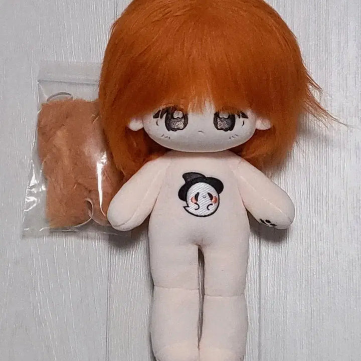 [BUNJANG] 25cm Unofficial Cotton Doll Small Orange / 25cm 무속성 솜인형 작은 오렌지