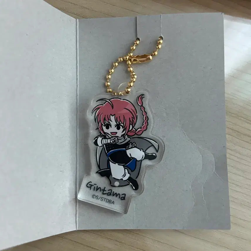 [BUNJANG] Gintama Kamui Yurustar Acrylic Keychain / 은혼 카무이 유루스타 아크릴 키링
