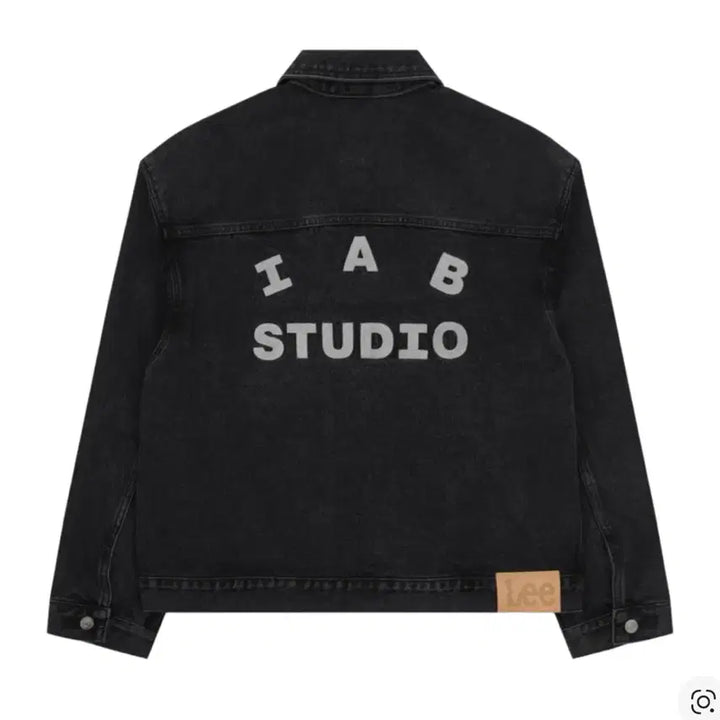[SOLD OUT] 아이앱 스튜디오 x 리 데님 자켓 블랙