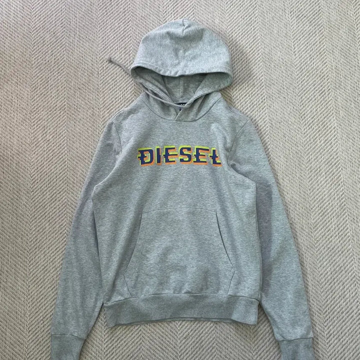 [SOLD OUT] Diesel 디젤 그레이 후드티