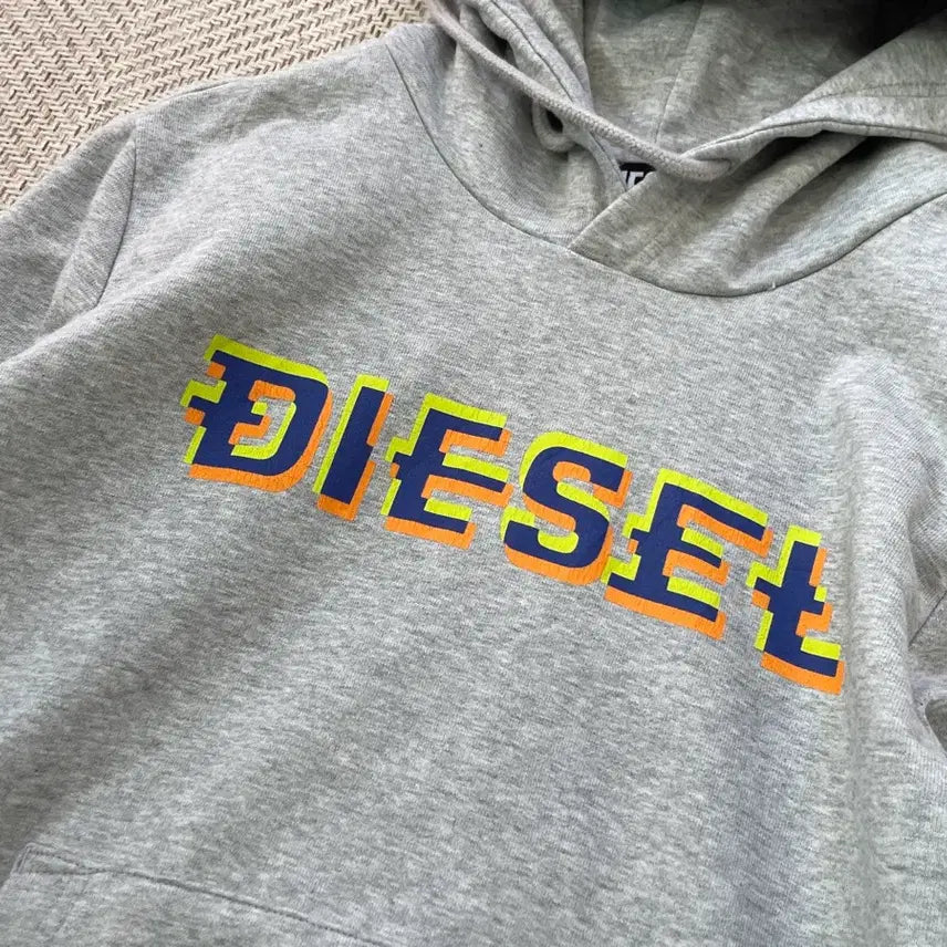 [SOLD OUT] Diesel 디젤 그레이 후드티