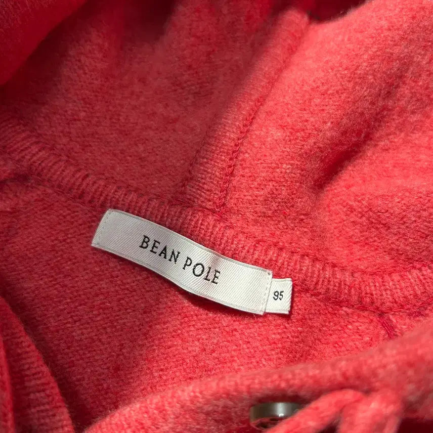 [BUNJANG] Beanpole Arm Patch Hoodie Knit / 빈폴 암패치 후드 니트