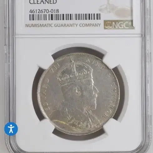 [BUNJANG] Straits Settlements 1$ Silver Coin / [희귀동전]식민지 해협1$은화~(골동품,수집품,융희,광무,상평통보,당백전