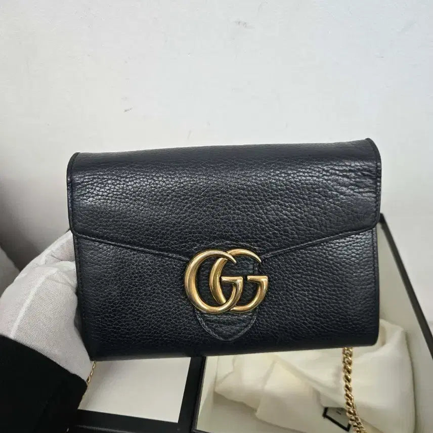 [BUNJANG] Gucci Marmont Crossbody Bag / [정품] 구찌 마몬트 크로스백