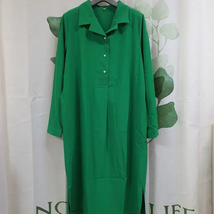 [SOLD OUT] 그린 스판 원피스