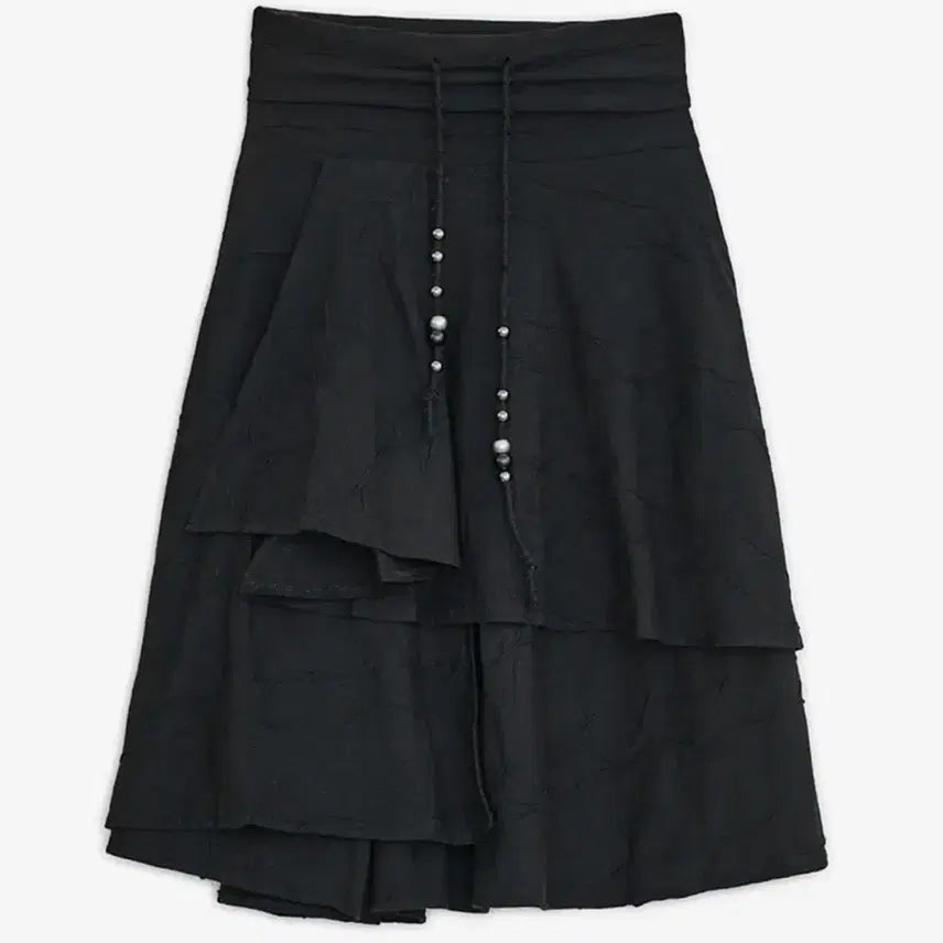 [BUNJANG] Hug Your Skin Star Flared Midi Skirt / 허그유어스킨 스타 플레어드 미디 스커트