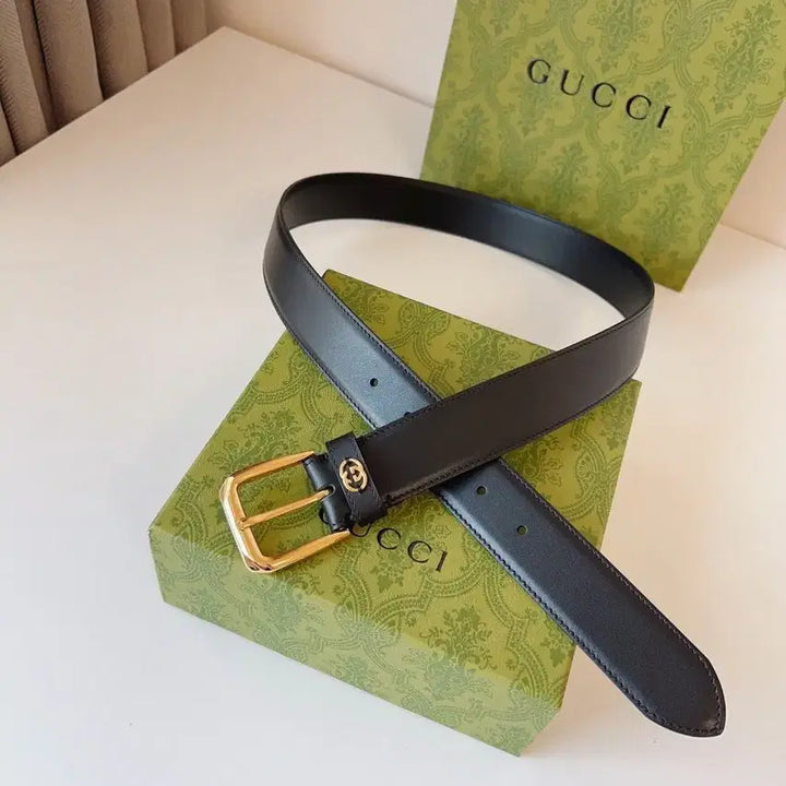 [SOLD OUT] 구찌 벨트 2.5cm 블랙  정품
