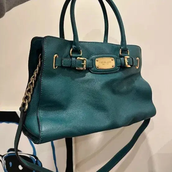 [SOLD OUT] 마이클코어스 에메랄드 토트백 숄더백
