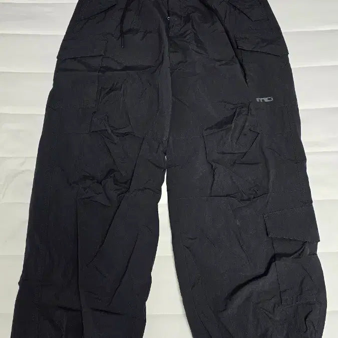 [BUNJANG] Marithe Black Cargo Jogger Pants / 마리떼 블랙 카고 조거 팬츠