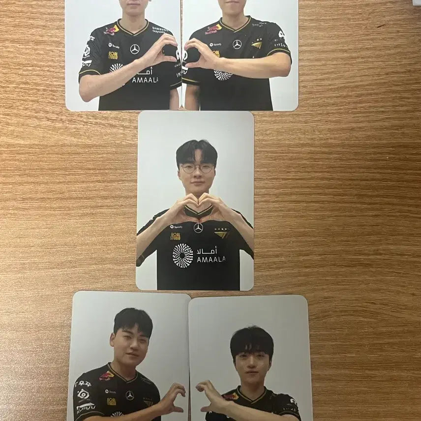 [BUNJANG] T1 2025 Worlds Photocard Bundle Set / 티원 2025 월즈 포카 일괄 판매