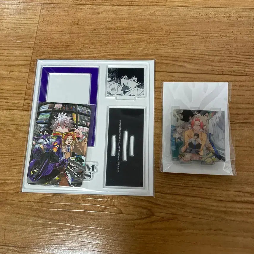 [SOLD OUT] [일괄] 팬텀버스터즈 서점 특전 아크릴 스탠드 팬버즈 굿즈