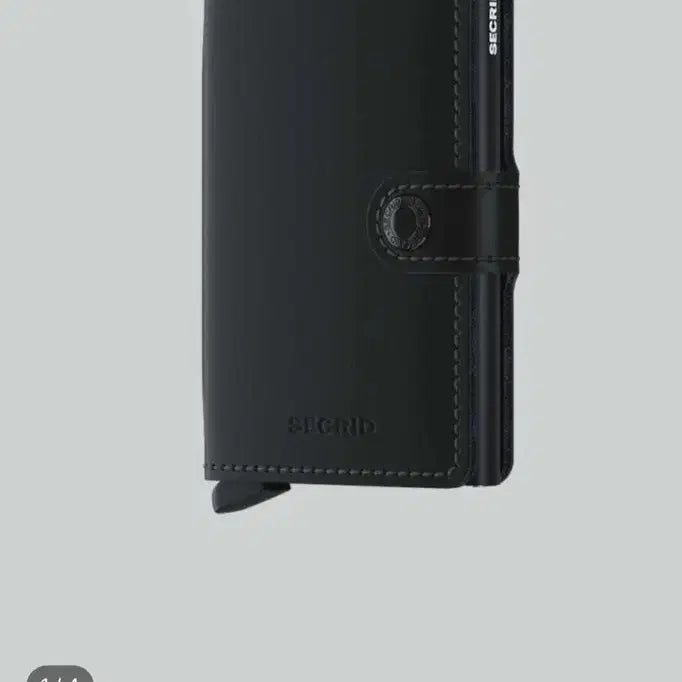 [SOLD OUT] 시크리드 미니월렛 카드지갑 매트 블랙