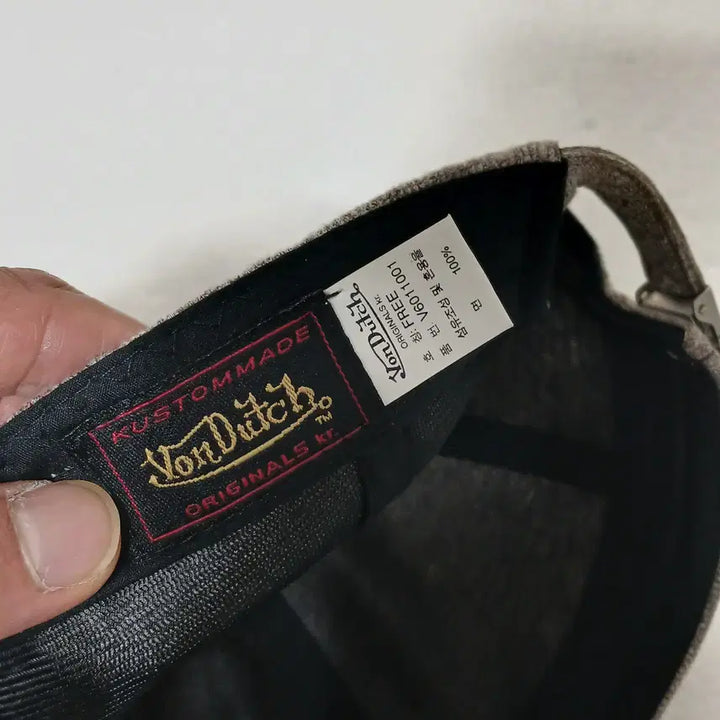 [BUNJANG] Von Dutch Short Brim Hat / (56~58) 본더치 숏챙 모자