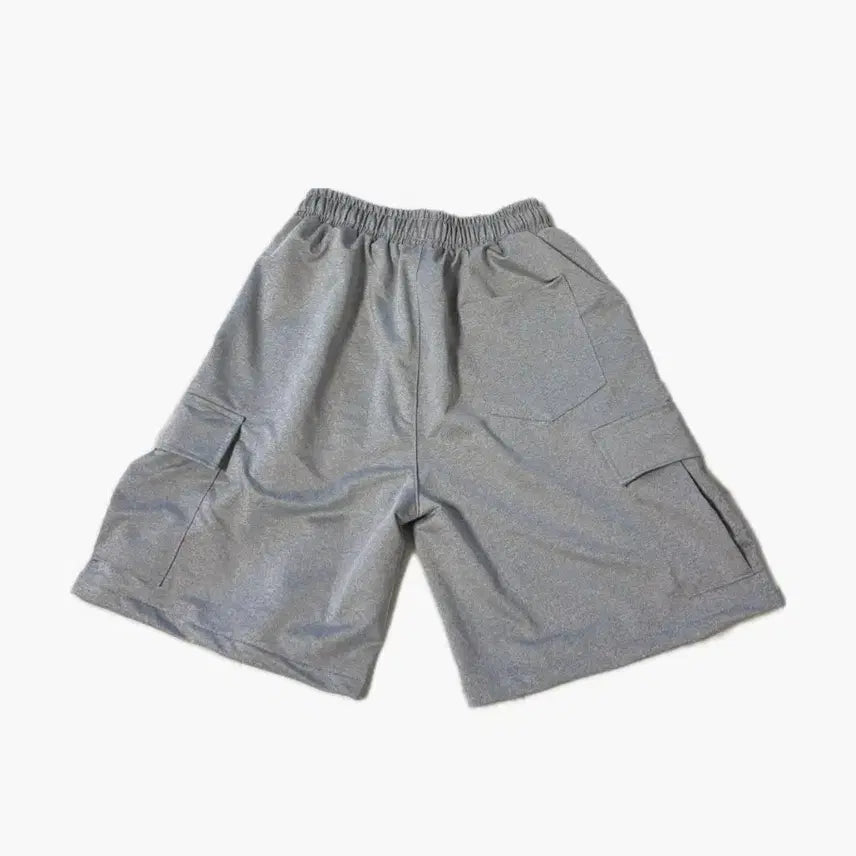 [SOLD OUT] 회색 카고 버뮤다팬츠