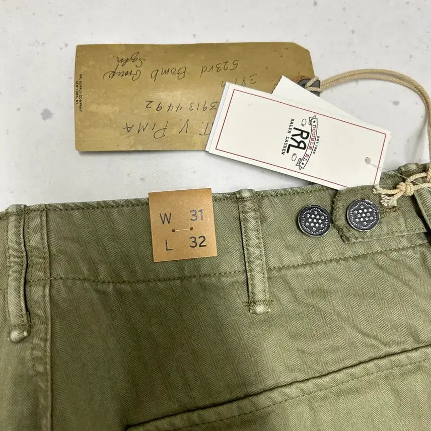 [SOLD OUT] rrl 퍼티그 31/32 새상품