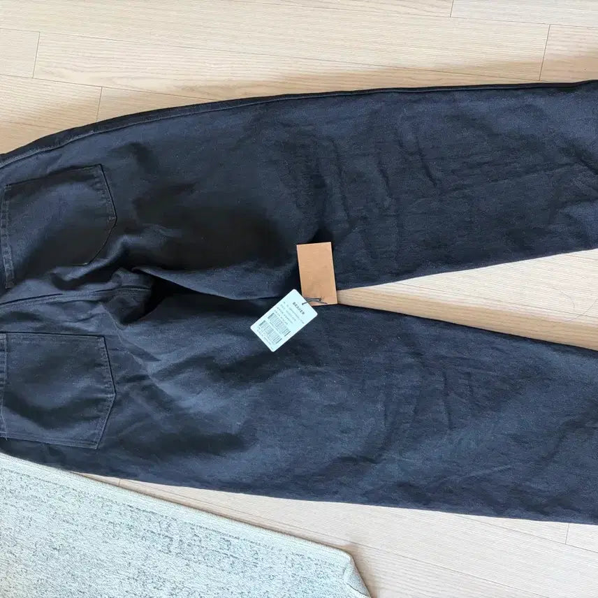 [BUNJANG] KOMR Belted Denim Black Size 2 (25FW) / 코모리 벨티드 데님 블랙 2사이즈 25FW
