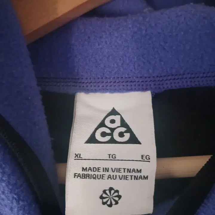 [SOLD OUT] 100사이즈 나이키 ACG 플리스 풀오버 블루/블랙