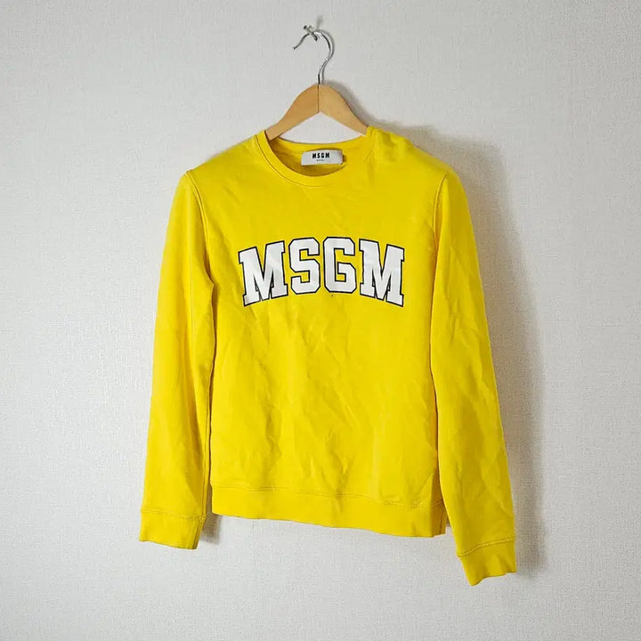 [BUNJANG] MSGM Terry Lightweight Sweatshirt XS / MSGM 엠에스지엠 경량 맨투맨 스웻셔츠 테리 XS (백화점 정품)