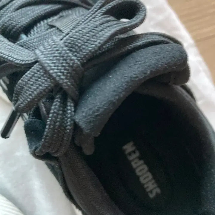 [BUNJANG] Shoopen Black Sneakers / 상태최상) 새깔창 230 블랙 슈펜 운동화